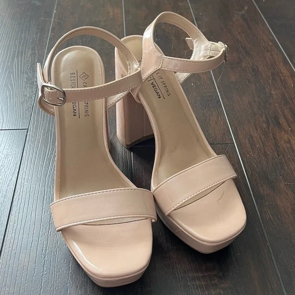 Platform Block Heels - Picture 3 of 3